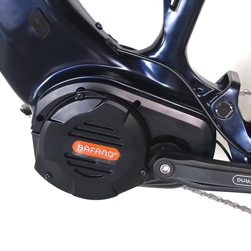 29" Electric Mountain Bike – Bafang Mid-Drive, Dual Suspension