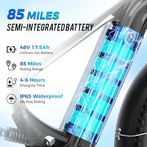 LEONX M2 Pro Electric Bike – 1800W Motor, 85-Mile Range