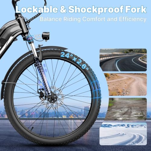 Aipas C1 MAX Electric Bike – 1100W Motor, 864Wh Battery