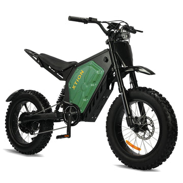 Xtion 3000W Electric Mountain Bike with 60V 25Ah Removable Battery, Dual Suspension, 45 MPH & 60-Mile Range