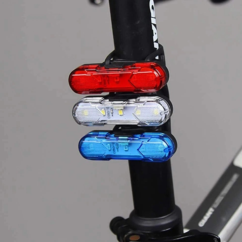 Waterproof LED Bike Light USB Rechargeable Bicycle Tail Safety Warning