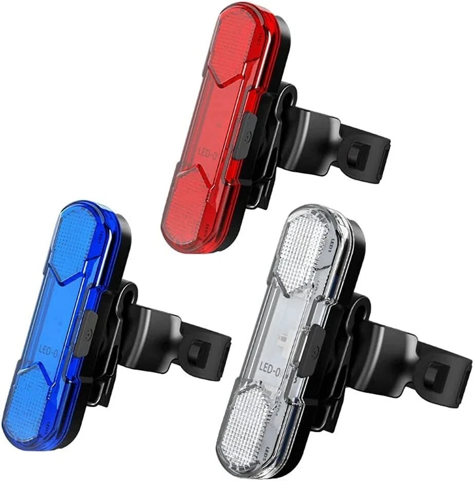 Waterproof LED Bike Light USB Rechargeable Bicycle Tail Safety Warning