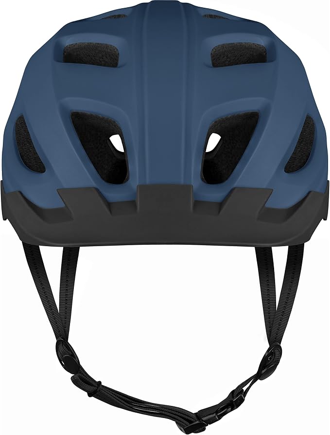 Adult Bike Helmet with LED Safety Light – Adjustable Bicycle Cycling Helmet with Removable Visor for Men & Women