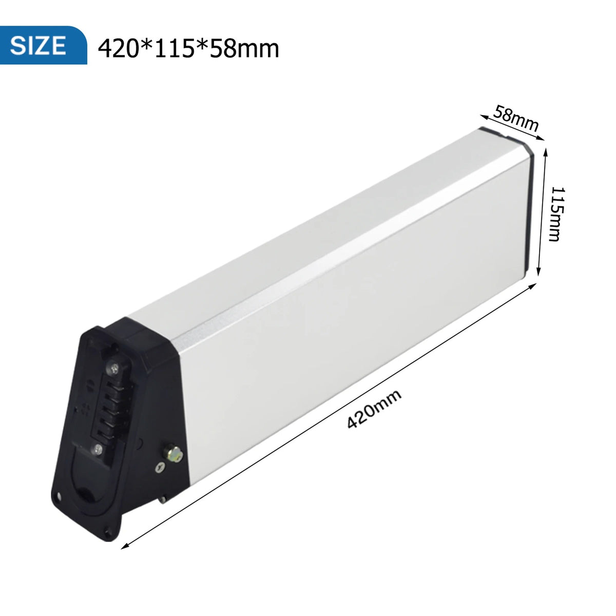 Folding E-Bike Replacement Battery DCH-009 48V/52V 17.5Ah for Mate X & Polarna M5/M6